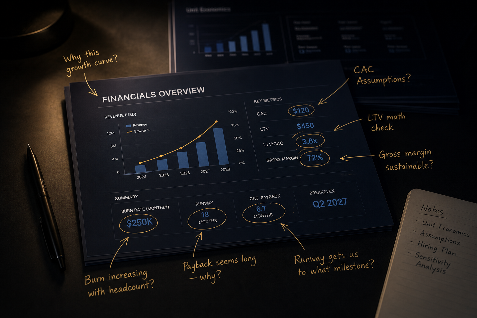 The Financials Slide: What It Really Reveals